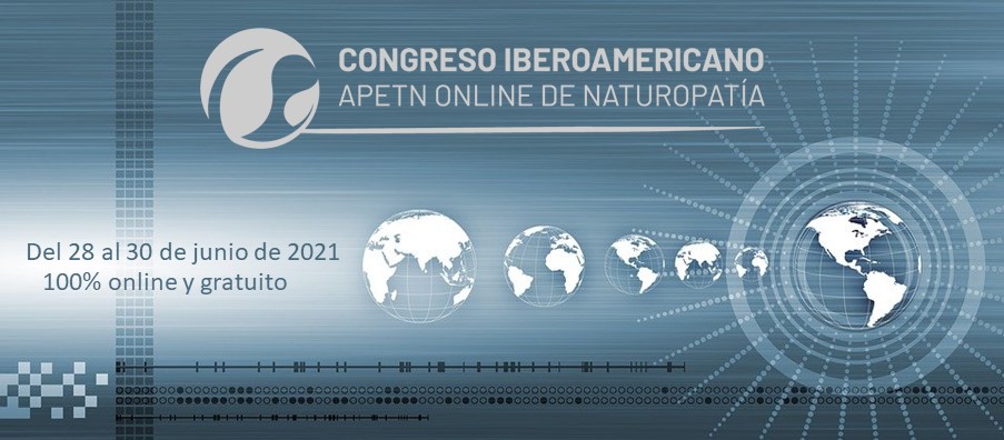 Invitación:  l Congreso Iberoamericano APETN online de Naturopatía.